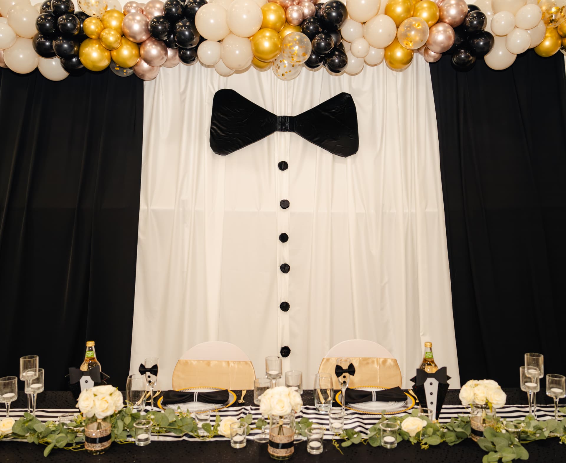 Tuxedo Backdrop — Backdrop Design