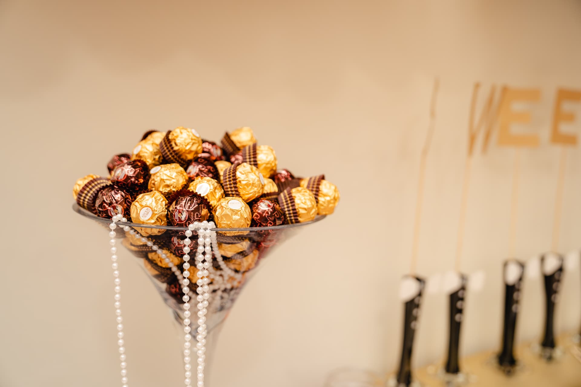 Gilded Indulgence — Dessert Styling